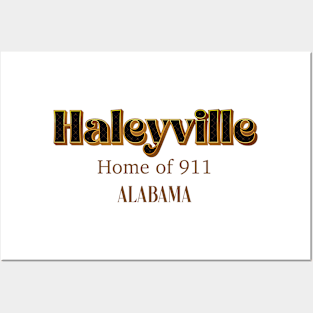 Haleyville Home Of 911 Alabama Posters and Art